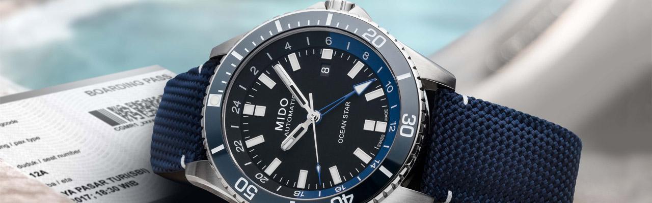 美度表MIDO Ocean Star GMT海洋之星兩地時區腕錶