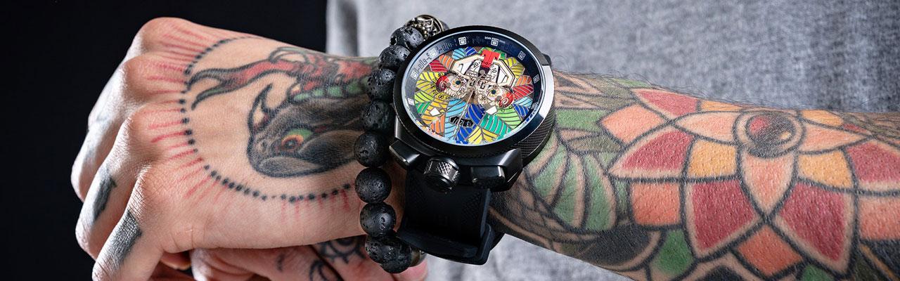 炸彈錶BOMBERG Bolt-68 Quetzalcóatl羽蛇神特別版 