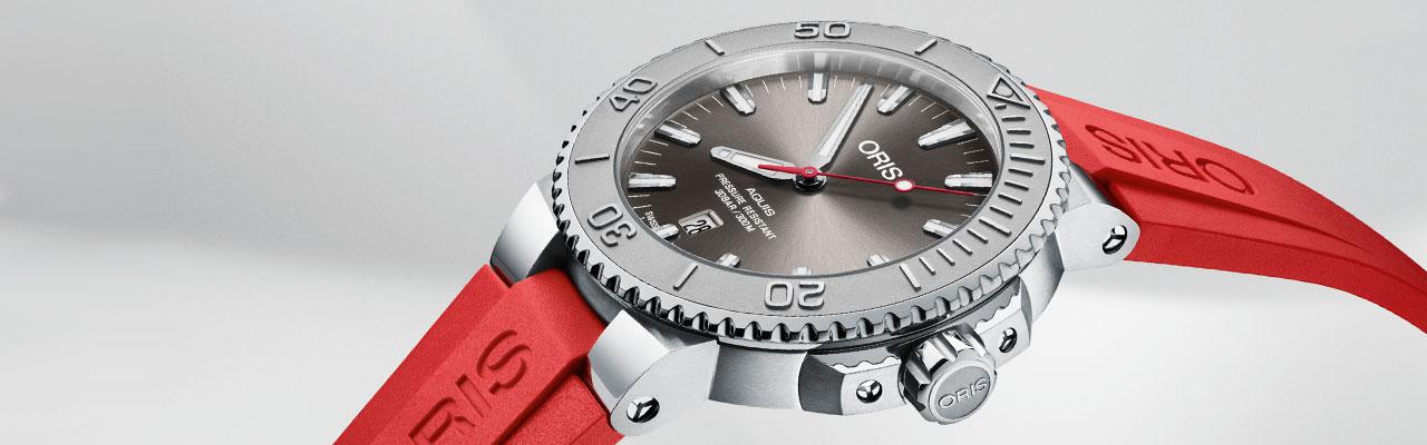 豪利時ORIS Aquis Relief日期潛水錶