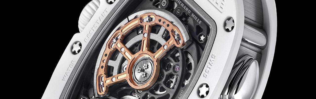 RICHARD MILLE全新RM 037白色陶瓷自動上鍊腕錶