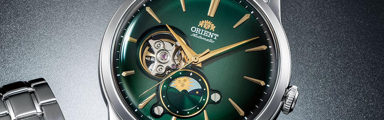 ORIENT東方錶浪漫獻禮「日月相Sun & Moon」 70年限量對錶向經典致敬