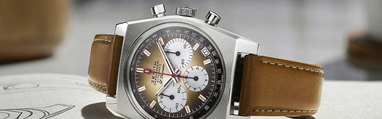 ZENITH Chronomaster Revival A385復刻版腕錶強勢回歸 重現1969漸層錶盤經典再現