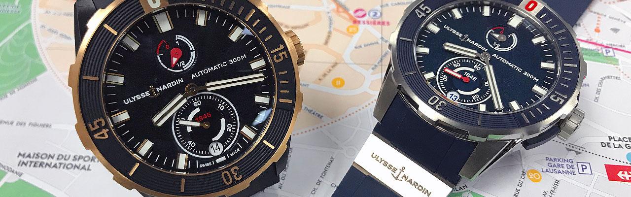 雅典錶潛水天文台腕錶 ULYSSE NARDIN Diver Chronometer