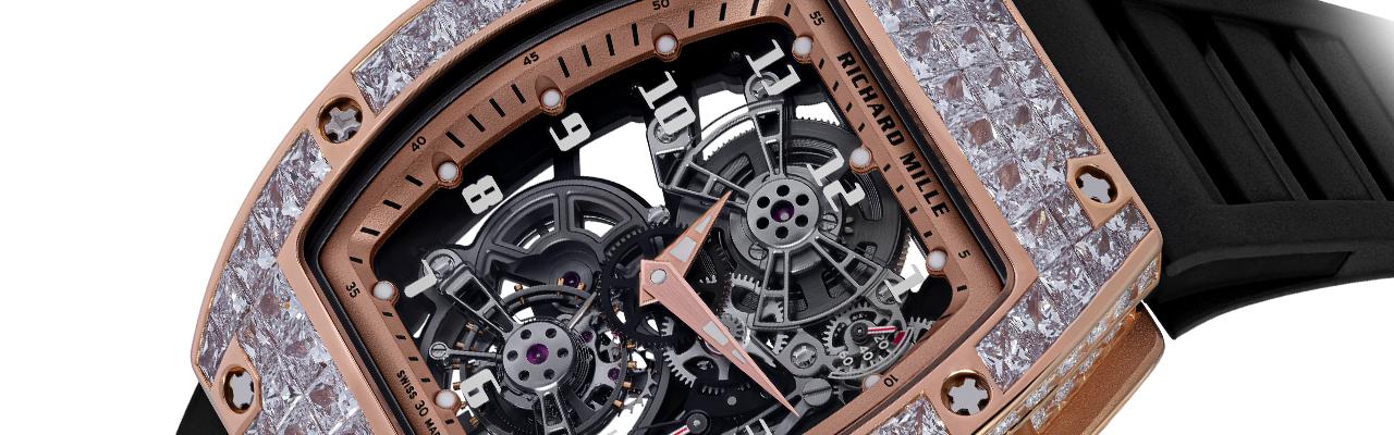 RICHARD MILLE挑戰寶石鑲嵌