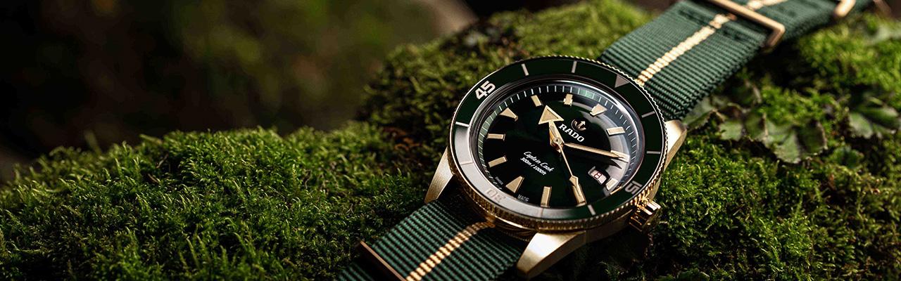 RADO庫克船長青銅錶玩出嶄新色彩  2021重「新」開始非它莫屬 