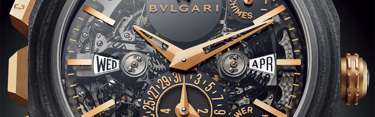 BVLGARI Octo Roma大自鳴陀飛輪萬年曆複雜功能腕錶 四音錘西敏寺鐘聲