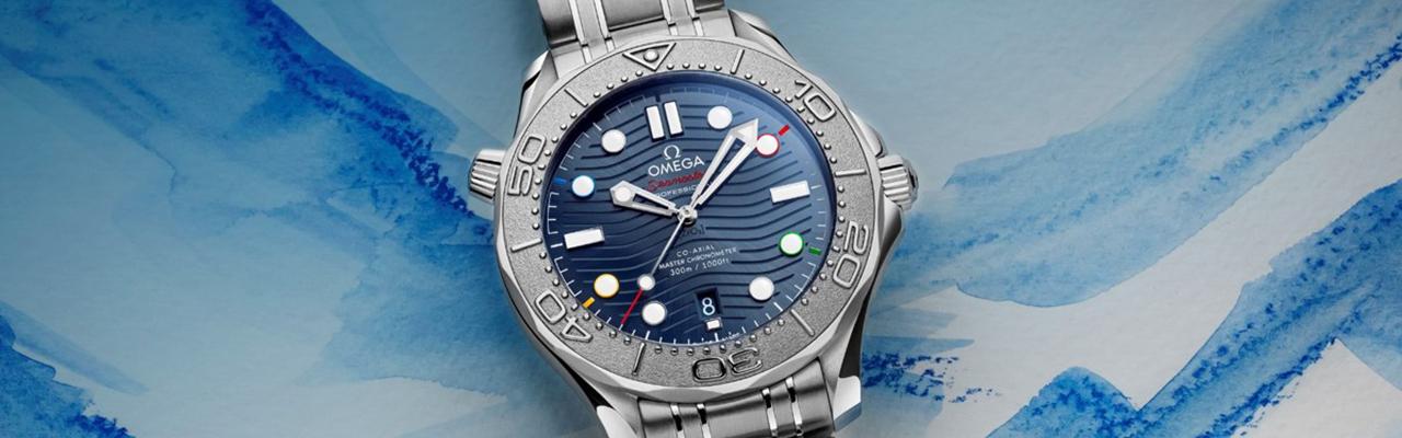歐米茄海馬潛水300米「北京2022」冬季奧運特別版腕錶 
