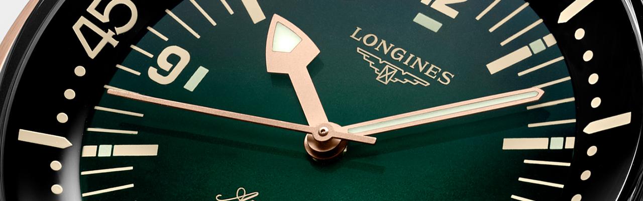 Longines Legend Diver復刻傳奇潛水腕錶推出青銅版本
