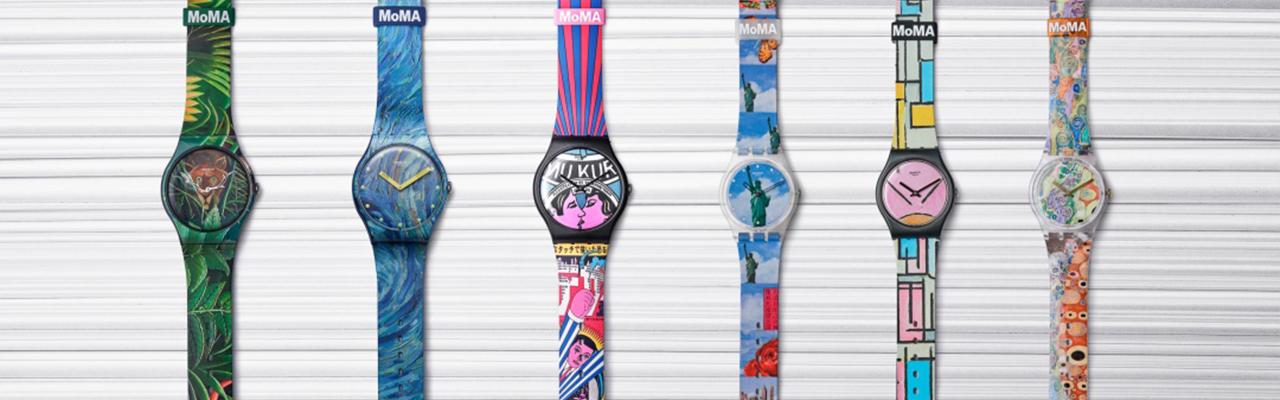 SWATCH X MoMA特別版腕錶重磅推出 經典名作輕鬆戴上手
