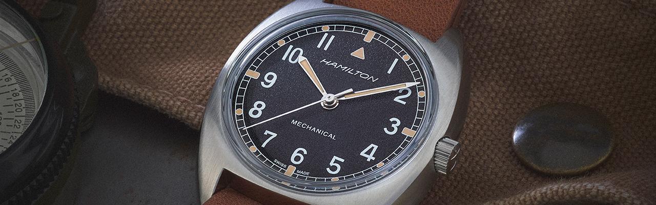 HAMILTON Khaki Pilot Pioneer Mechanical 復刻軍錶來襲