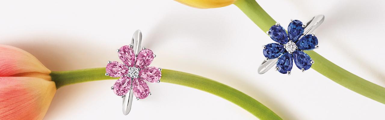 海瑞溫斯頓白色情人節獻禮  Forget-Me-Not勿忘我系列為您傳情