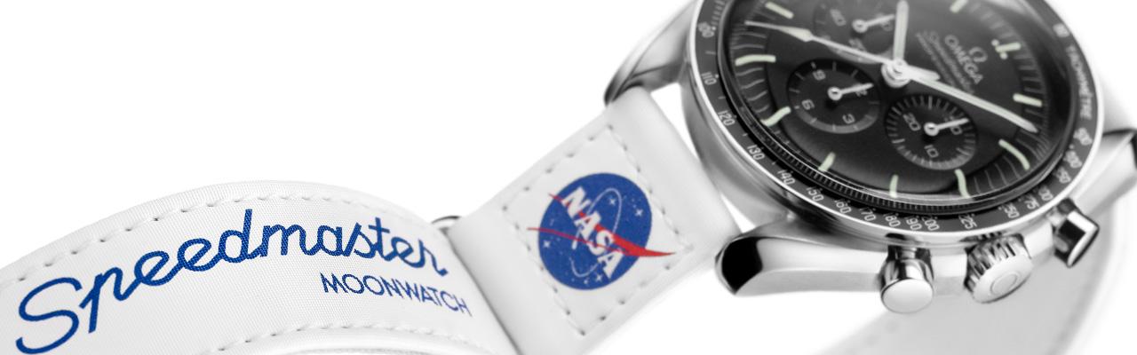 歐米茄OMEGA超霸登月錶 全新VELCRO®錶帶彰顯無與倫比太空探索