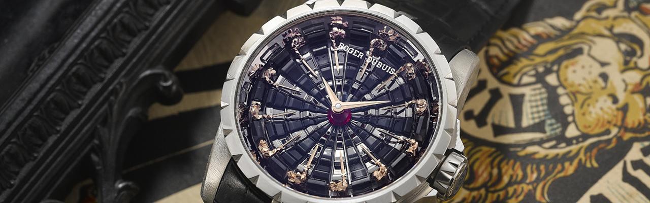 羅杰杜彼王者系列圓桌騎士腕錶 