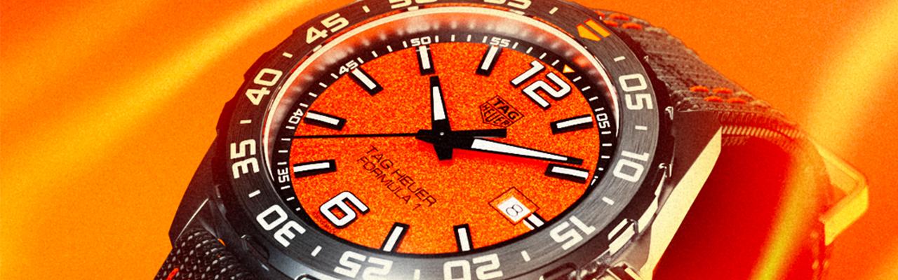 泰格豪雅F1系列以全新配色增添腕間風采 成為F1車迷的鍾愛之選 