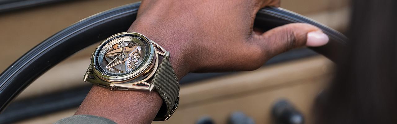 DE BETHUNE DB28GS Yellow Submarine 閃著熠熠火光的潛水錶