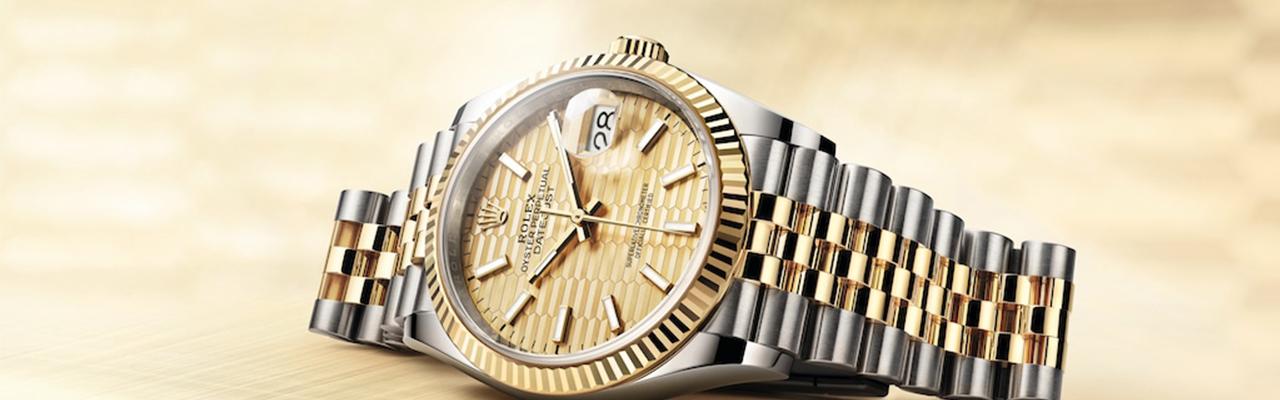 勞力士Dayjust 36 搭配全新棕櫚葉圖案