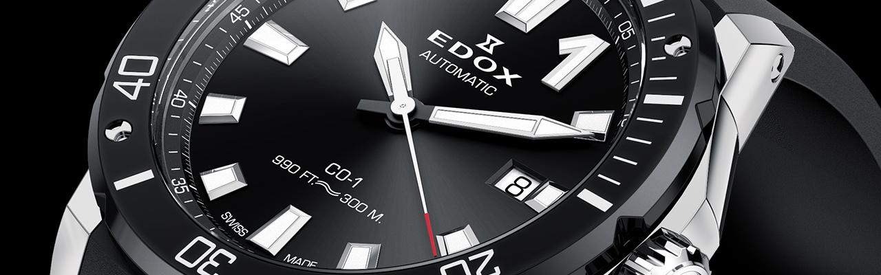 依度表EDOX CO-1海上先鋒系列 打造高階潛水錶規格