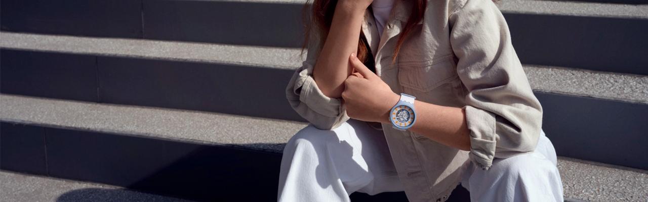 SWATCH Big Bold Bioceramic撞出最潮街頭本色