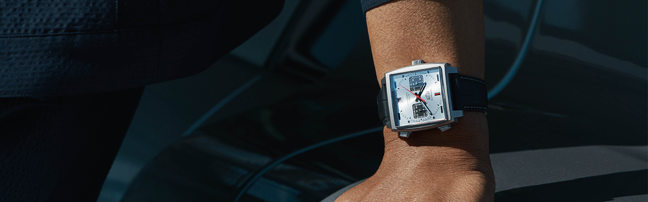 泰格豪雅Monaco Titan摩納哥鈦金屬限量特別版計時腕錶