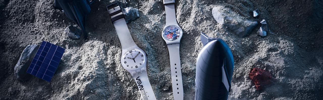 SWATCH太空腕錶穿上NASA太空衣 準備進入發射軌道