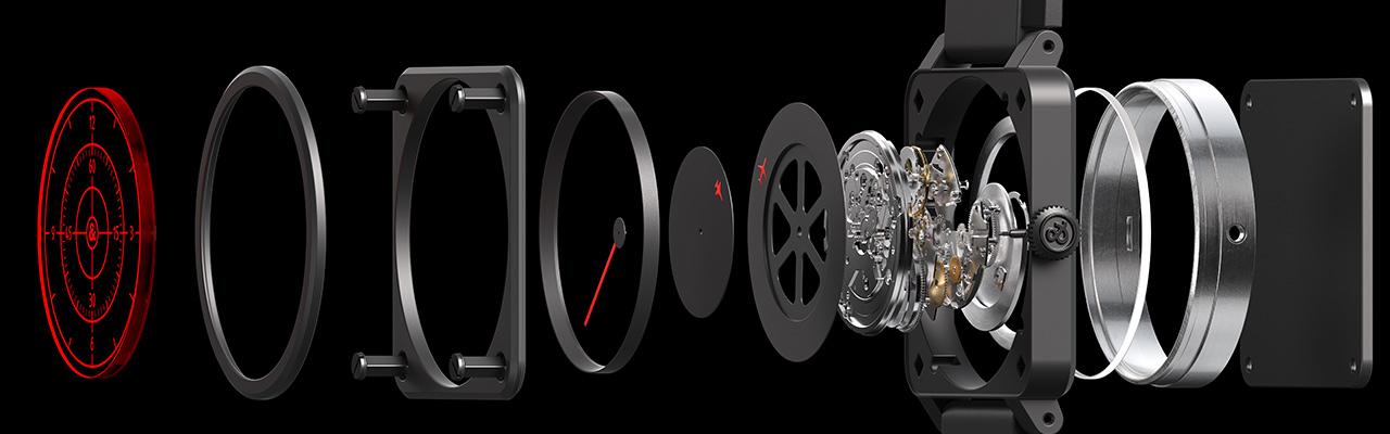 BELL & ROSS BR 03-92 Red Radar Ceramic 紅色雷達面盤