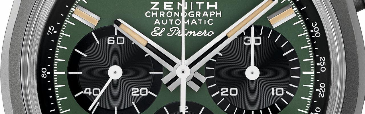 大自然的啞綠 真力時Chronomaster Revival Safari復刻版腕錶 