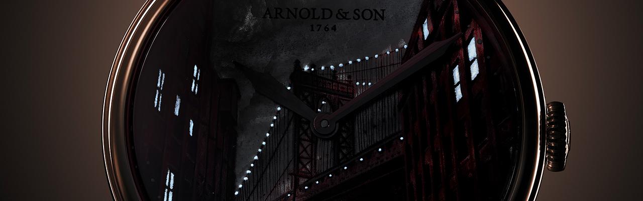 亞諾紐約鐘錶學會限定版 紐約繁華的日與夜