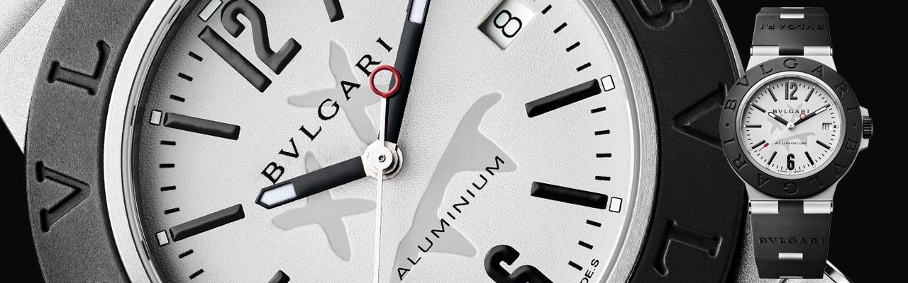 寶格麗Bvlgari Bvlgari Aluminium Steve Aoki特別版腕錶 夜光穿透力