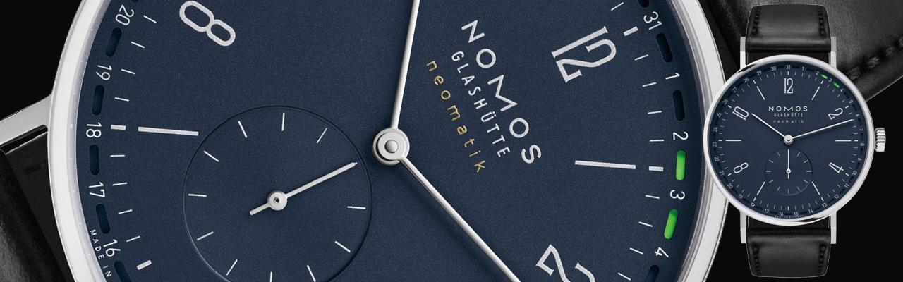 NOMOS Tangente neomatik 41 Update midnight blue午夜藍新款