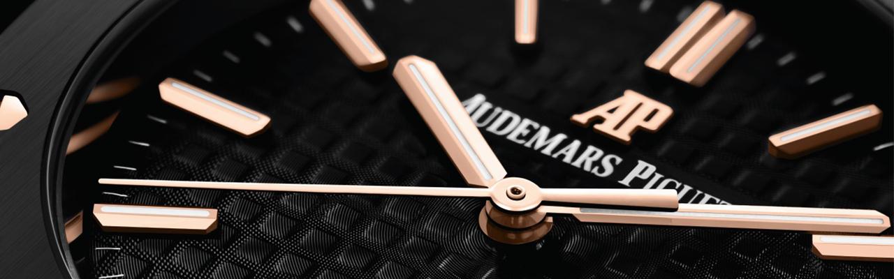 34mm愛彼全新皇家橡樹黑色陶瓷自動腕錶 