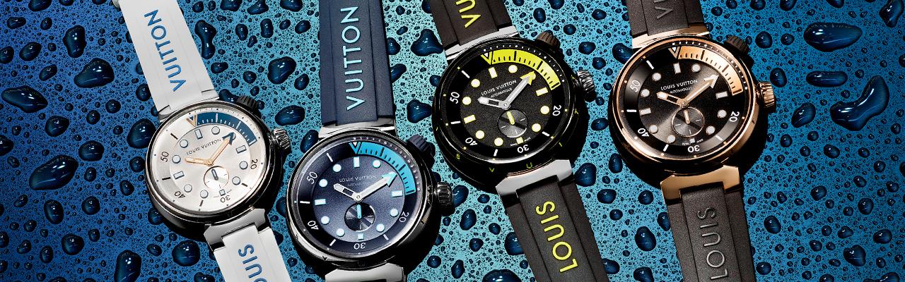 路易威登Tambour Street Diver 都會型時尚潛水錶