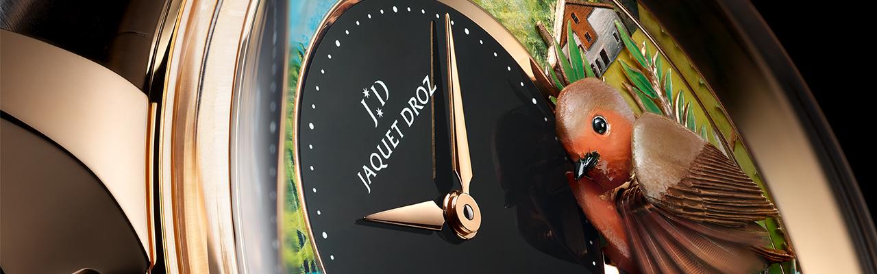 雅克德羅報時鳥三問錶300周年紀念款 知更鳥為你報時