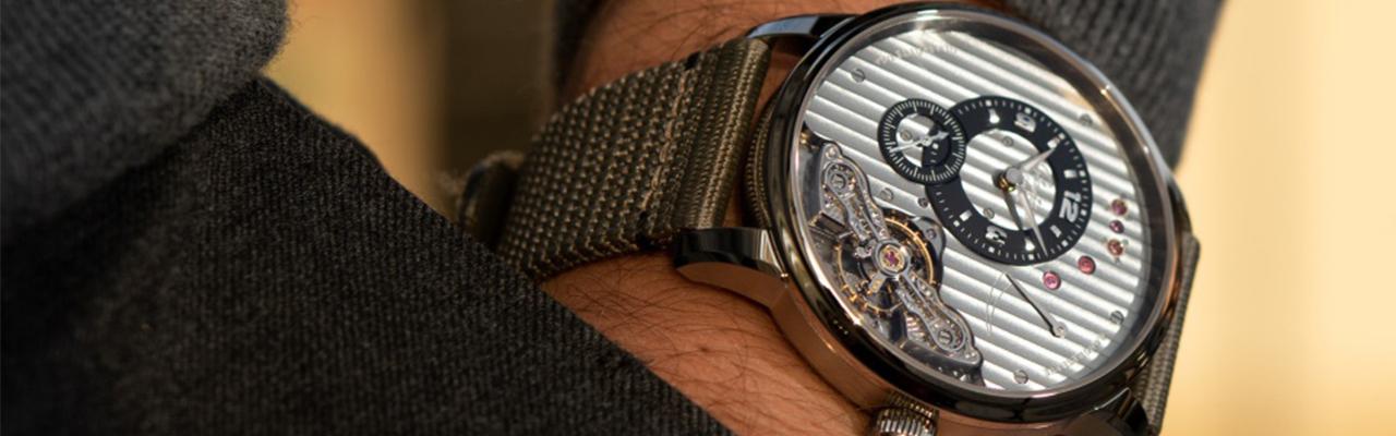 格拉蘇蒂原創為經典正裝系列 增添尼龍纖維錶帶