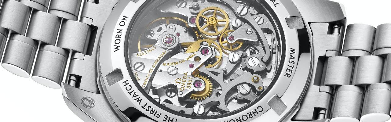 歐米茄3861計時機芯 全面同軸擒縱化