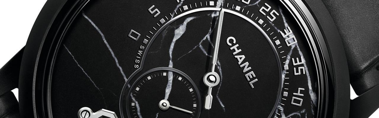 香奈兒Monsieur大理石腕錶