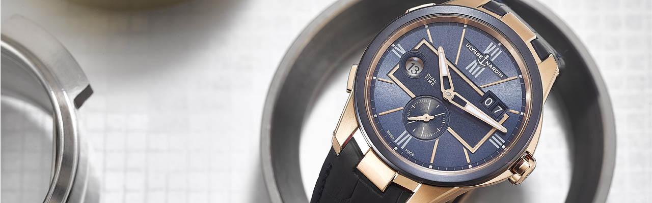 雅典經理人雙時區腕錶