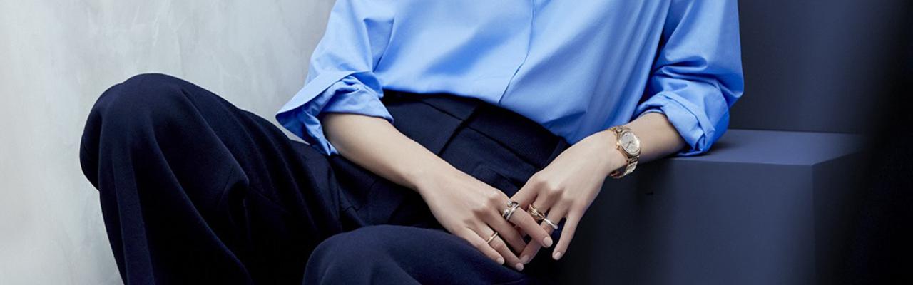 伯爵PIAGET代言人孔曉鎮優雅演繹Polo 36mm日期腕錶