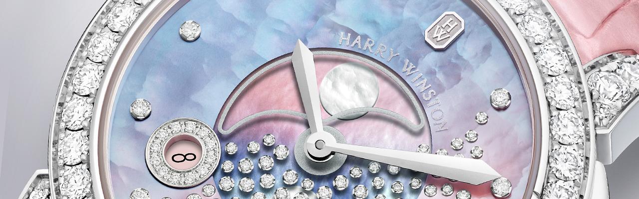 海瑞溫斯頓HARRY WINSTON月相腕錶