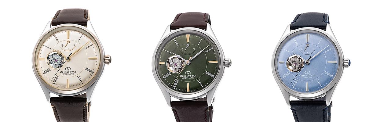 東方錶ORIENT Classic Semi Skeleton半鏤空腕錶