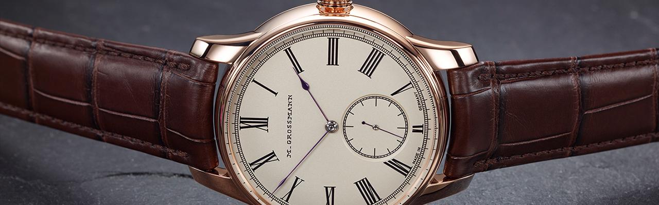 格羅斯曼MORITZ GROSSMANN Hamatic Vintage撞陀腕錶