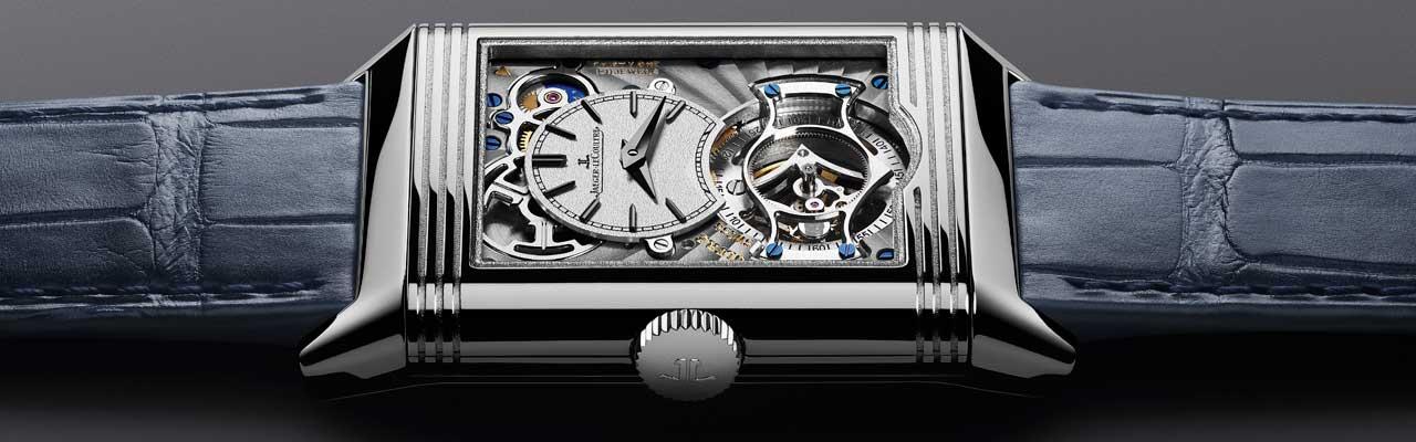 JAEGER-LECOULTRE積家Reverso Tribute Tourbillon Duo翻轉系列雙時區陀飛輪腕錶