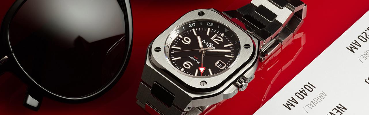 全能導演何潤東詮釋BELL & ROSS BR 05 GMT腕錶