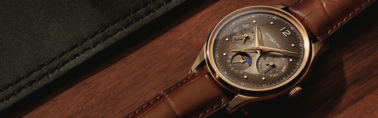 萬寶龍MONTBLANC傳承系列自製機芯萬年曆限量款100