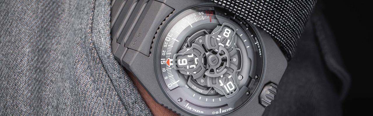 URWERK UR-100V Full Titanium Jacket限量錶
