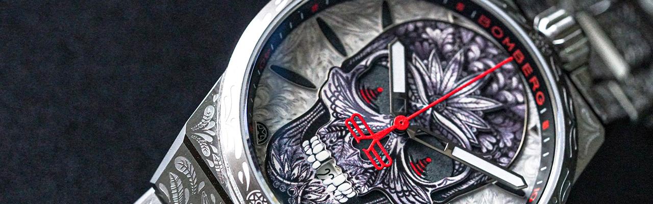 炸彈錶BOLT-68 NEO Tattooed Skull刺青骷髏腕錶