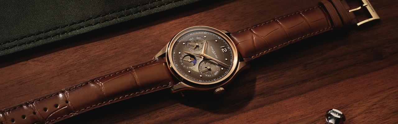 萬寶龍MONTBLANC傳承系列萬年曆腕錶限量款100