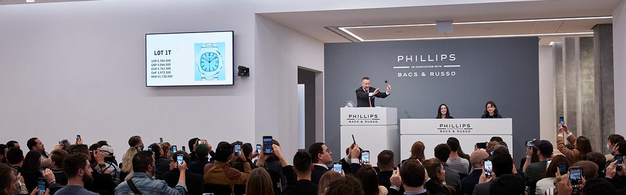 富藝斯紐約鐘錶拍賣近10億台幣收槌