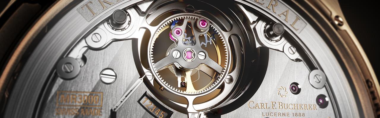 寶齊萊CARL F. BUCHERER馬利龍交響樂三問腕錶