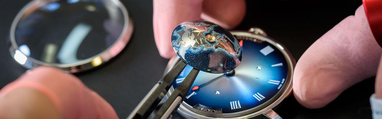 亞諾表Arnold&Son大旅行家世界時區限量珍藏版腕錶不鏽鋼版