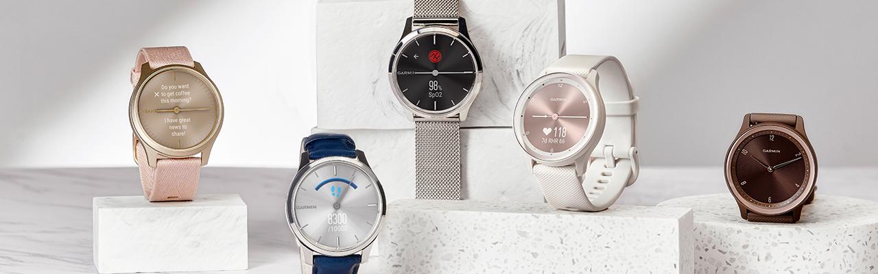 GARMIN vívomove Sport指針智慧腕錶